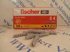 Fischer S 4x20 mm/st