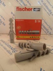 Fischer S 14x75 mm/st