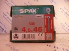 Spax Bollekop 4,5x45 mm/ st