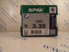 4355500W Spax T-star plus 3x35 mm/ st Wirox