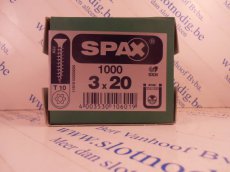 Spax T-star plus 3x20 mm/ st verzinkt
