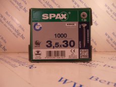 Spax T-star plus 3,5x30 mm/ st wirox