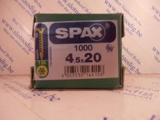 Spax T-star plus 4,5x20 mm/ st