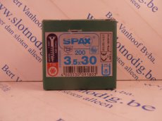 Spax T-star plus Inox A2 3,5x30 mm/ st