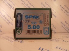 Spax T-star plus Inox A2 5x80 mm/ st