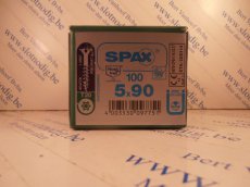 Spax T-star plus Inox A2 5x90 mm/ st