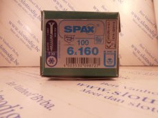 Spax T-star plus Inox A2 6x160 mm/ st