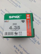 Spax T-star plus zwart 4x35 mm/ st